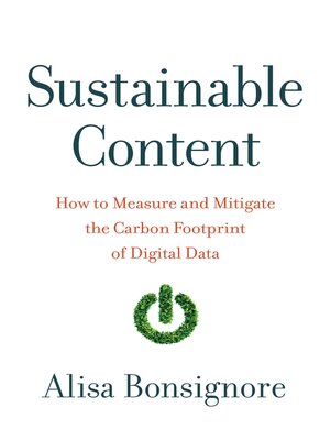 cover image of Sustainable Content